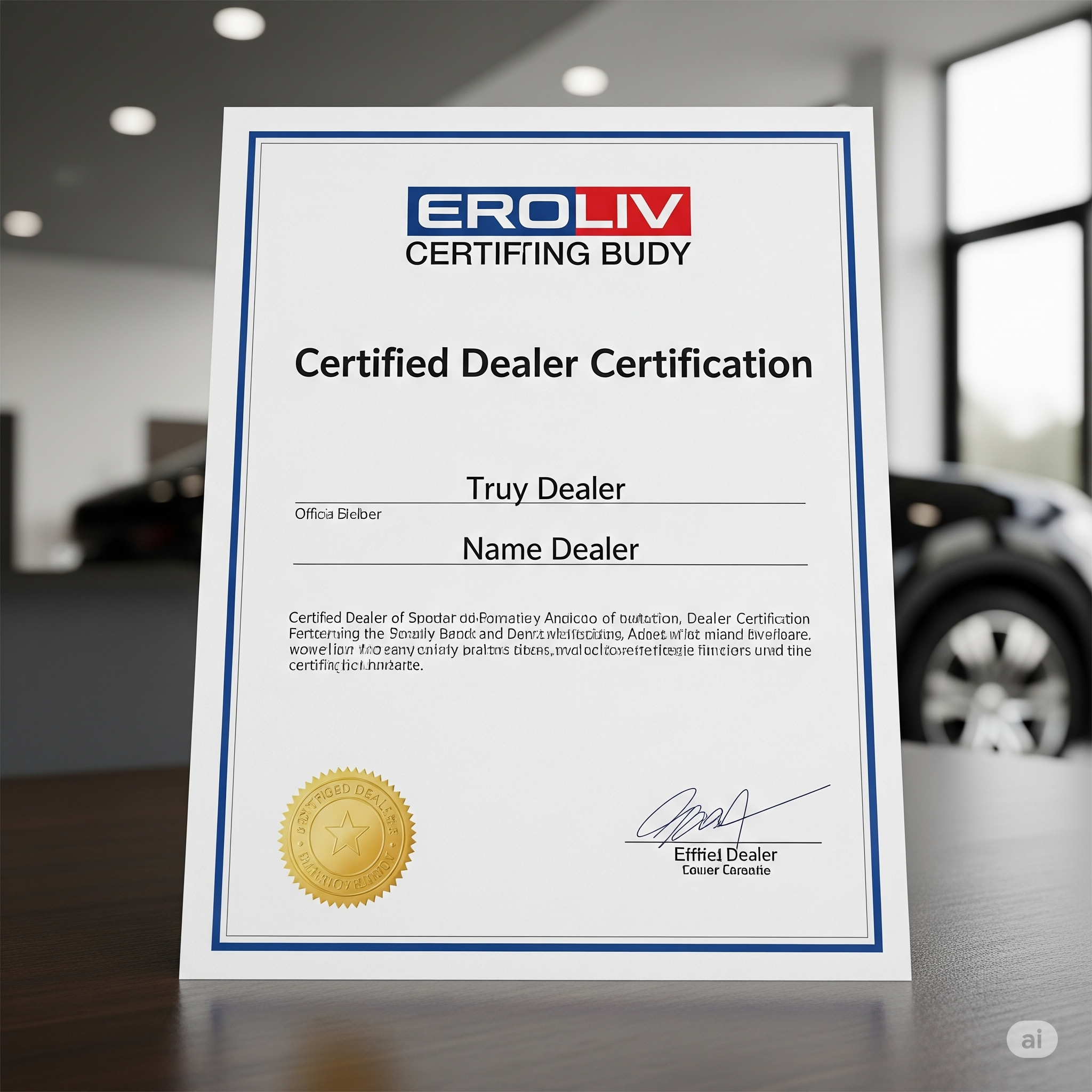 Certified Dealer